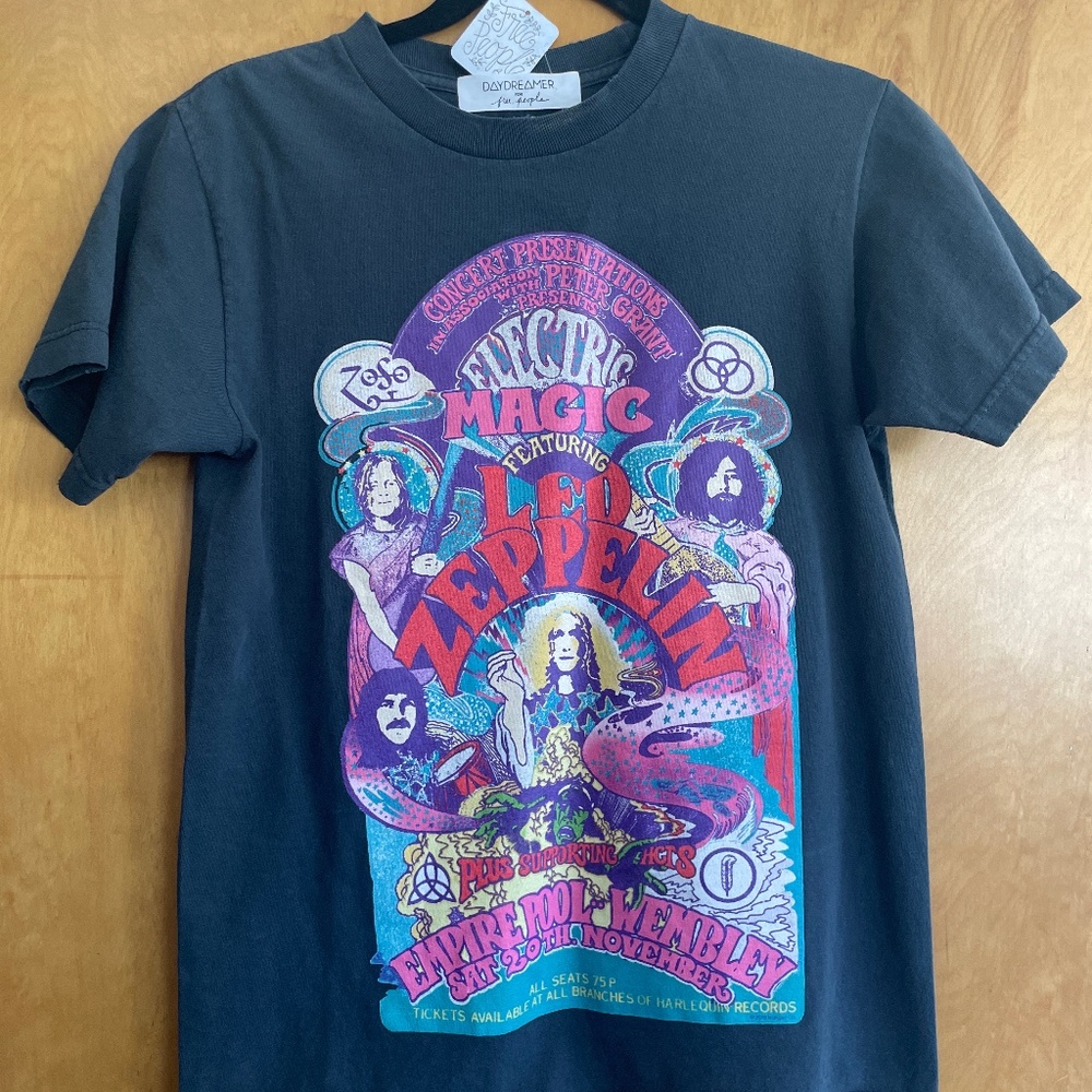 Free People Led Zeppelin Electric Magic Tee
